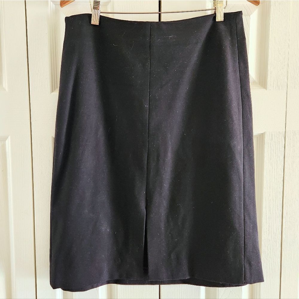 MM Lafleur Women's Black A Line Skirt, US Size 12